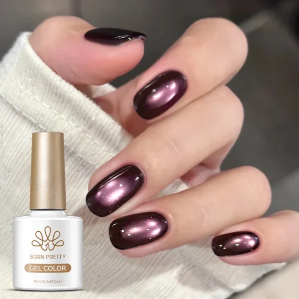 Cat Eye Magnetic Gel Polish - Cocoa - Image 4