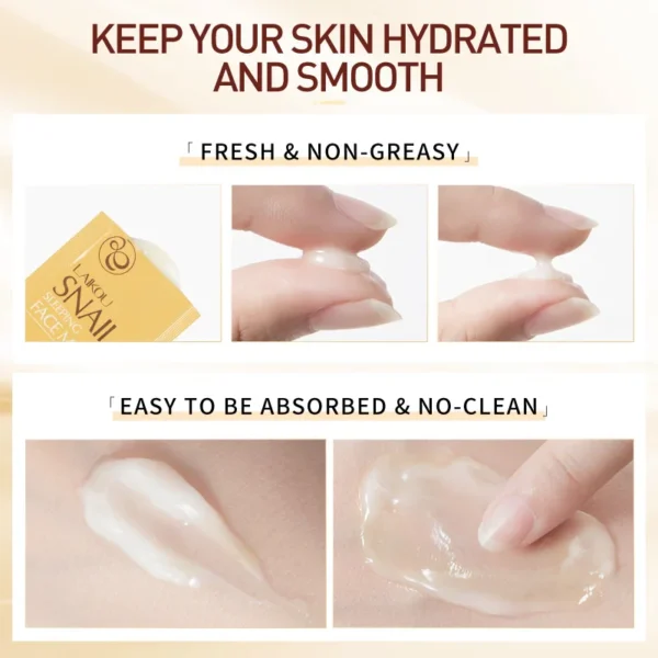 Snail Sleeping Mask – Hydrating 7pcs Snail Sleeping Mask – Hydrating 7pcs - Image 4