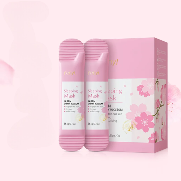 Sleeping Face Mask – Sakura Hydrating 10pcs - Image 5