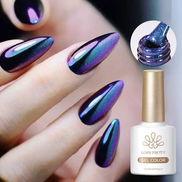 Chameleon Cat Eye Magnetic Gel Polish - Image 5
