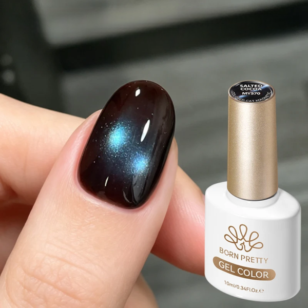 Cat Eye Magnetic Gel Polish - Cocoa - Image 5