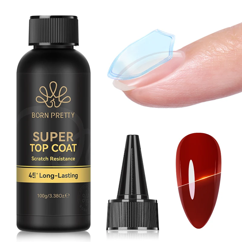 Gel Top Coat – 6-in-1 Long Lasting 100g Gel Top Coat – 6-in-1 Long Lasting 100g - Image 5