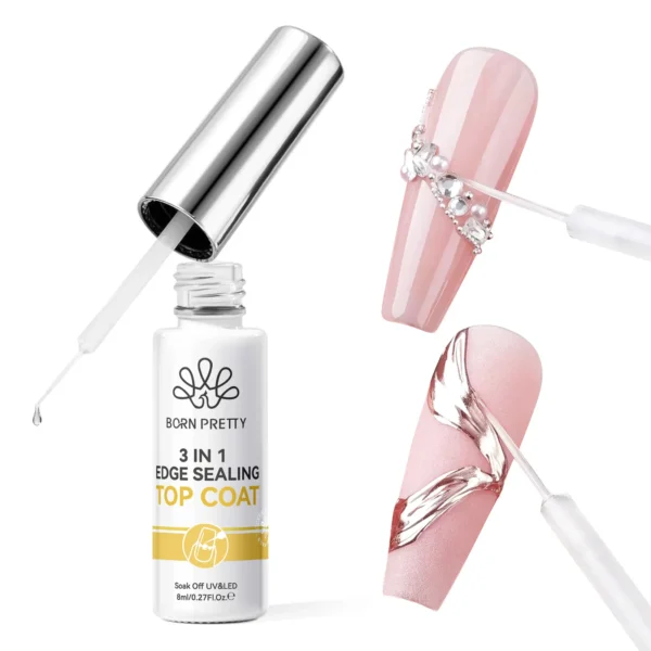 Gel Top Coat – 3-in-1 Edge Sealing 8ml
