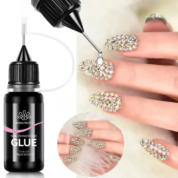 Rhinestone Glue – Clear Nail Gel 10g - Image 5