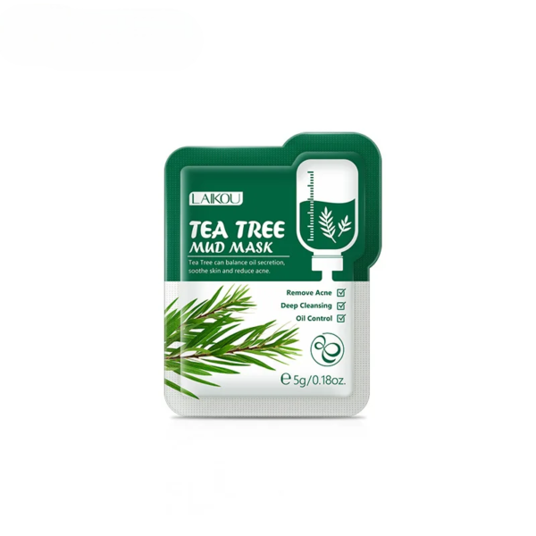 Tea Tree Mud Mask – Deep Cleansing 30pcs - Image 6