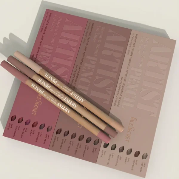 6pc Velvet Matte Lip Liner Set - Image 6