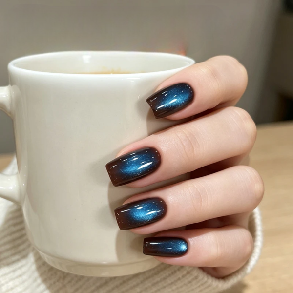 Cat Eye Magnetic Gel Polish - Cocoa - Image 6