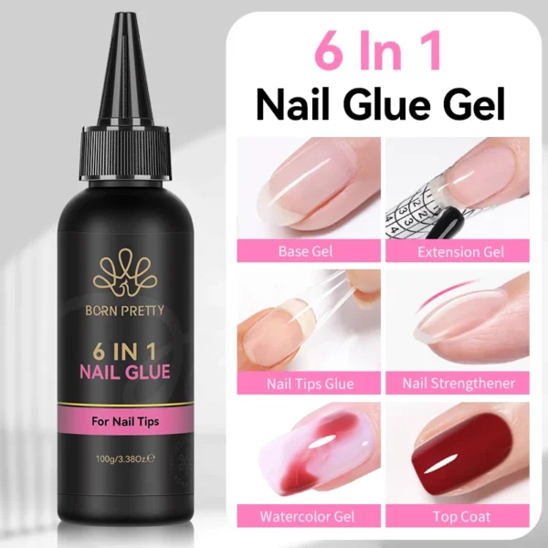Gel Top Coat – 6-in-1 Long Lasting 100g Gel Top Coat – 6-in-1 Long Lasting 100g - Image 6