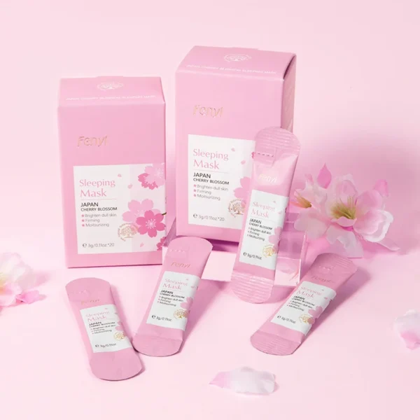 Sleeping Face Mask – Sakura Hydrating 10pcs - Image 6