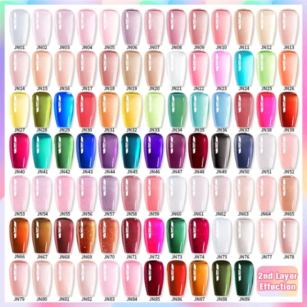 Nude Gel Nail Polish – Jelly Syrup - Image 6