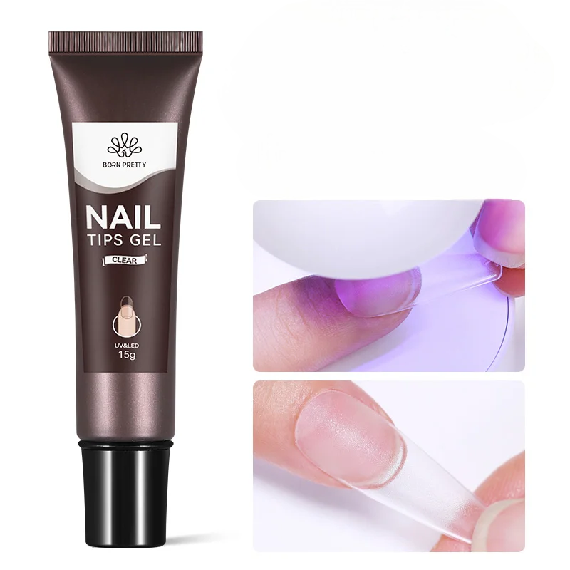 Gel Nail Glue – Clear UV Tip Adhesive