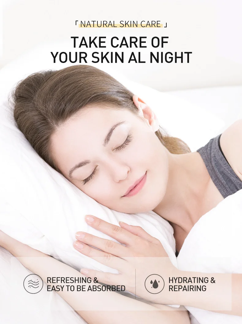Snail Sleeping Mask – Hydrating 7pcs