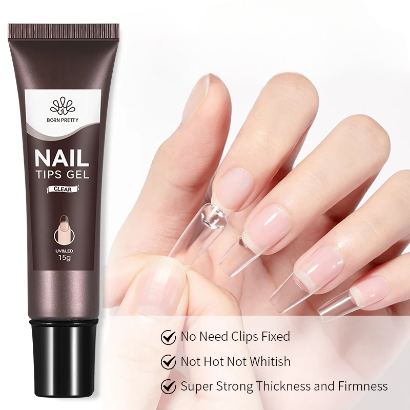 Gel Nail Glue – Clear UV Tip Adhesive